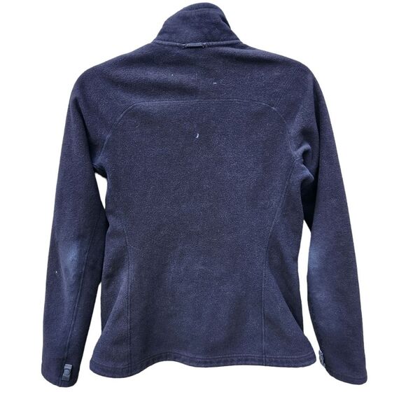 The North Face fleece zip up jacket black Medium fits a Small - Picture 2 of 8